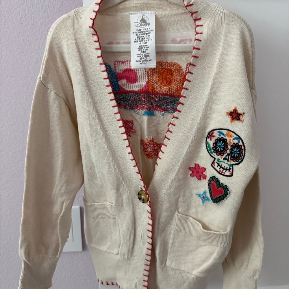 Disney Parks cardigan sweater Coco